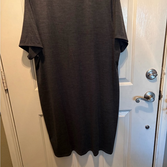 Woolx “Lexie” 1X. Gray Dress - Picture 2 of 4